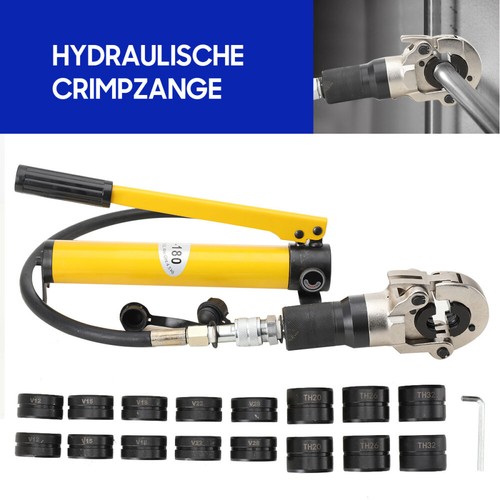 Hydraulic pipe crimper - hydraulic,