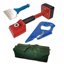 4 PC CARPET FITTING TOOL KIT -