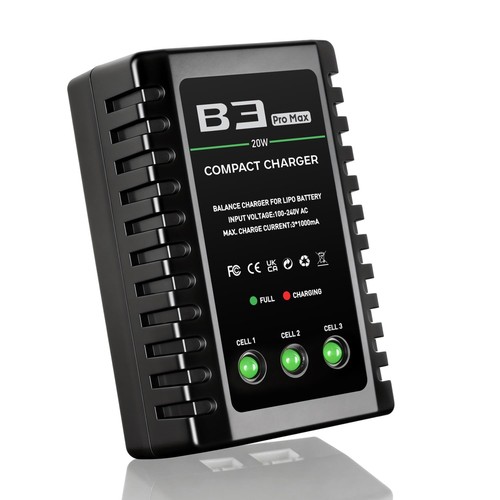 Lipo battery charger rc - battery, 2s-3s