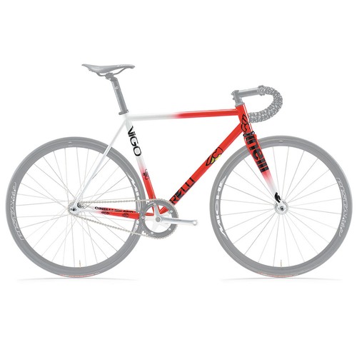 Cinelli vigorelli steel - vigorelli, red
