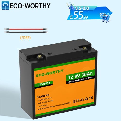 Eco worthy 12v 30ah - eco-worthy,
