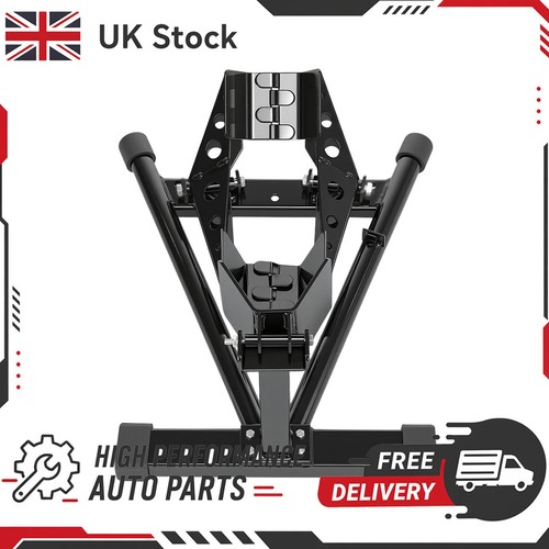 Motorcycle front wheel chock - front,