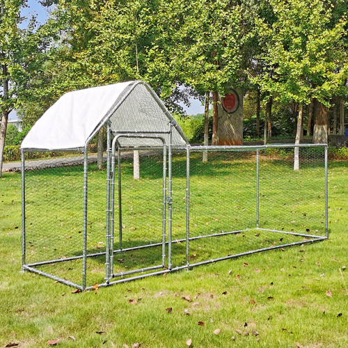 3x10 metal chicken coop - ft,