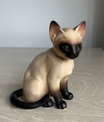 Vintage lefton ceramic siamese - vintage,