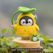 Cute Penguin, Doll Making kit with everything you need to make cute penguin