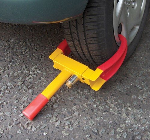 Wheel clamp lock fit - wheel,