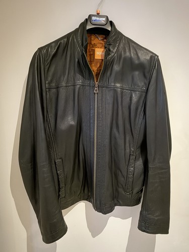 Hugo boss orange black leather - black,