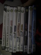 Sims Expansion Pack Bundle Sims 2 x2 Sims 3 x7