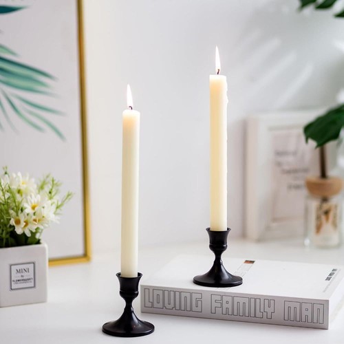 2pcs metal candlestick - metal,