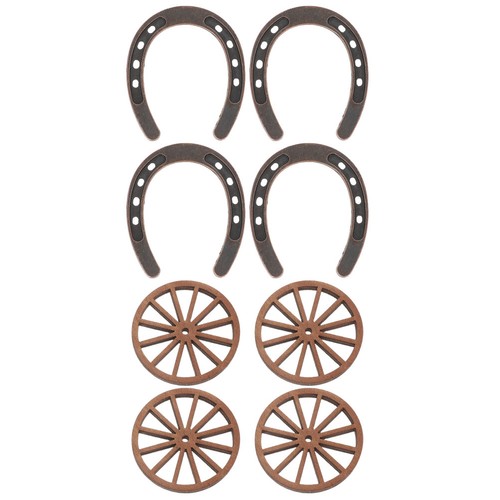 Pcs mini rustic cart - 8,