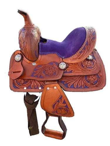 Purple youth pony western - purple,