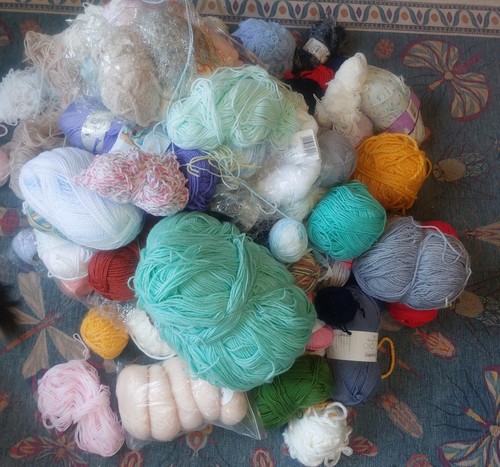 Huge job lot wool and - lot,