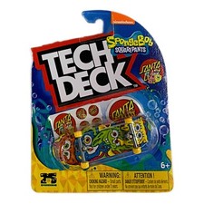 Tech Deck Santa Cruz X Spongebob Squarepants Fingerboard Skateboard - Melt