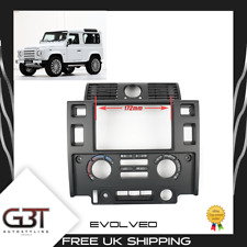 Fits Land Rover Defender 2007+ Stereo Double Din Fascia Mounting Kit Matte Black