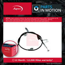 Handbrake Cable fits SUZUKI SWIFT RS 416 1.6 Rear Right 2006 on M16A Hand Brake