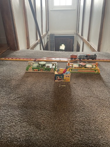 Vintage tin plate toys duck - tin,