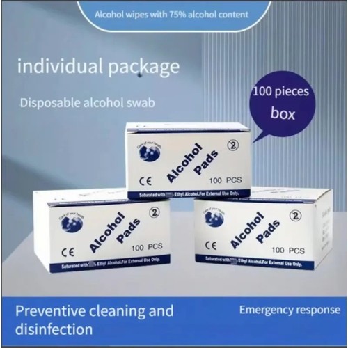 100 pcs disposable - 100, 75%