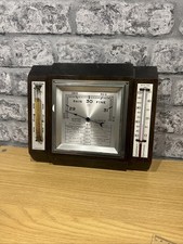 Vintage Wooden Cased Weather