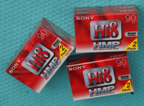 Sony video hi8 - 90, pal
