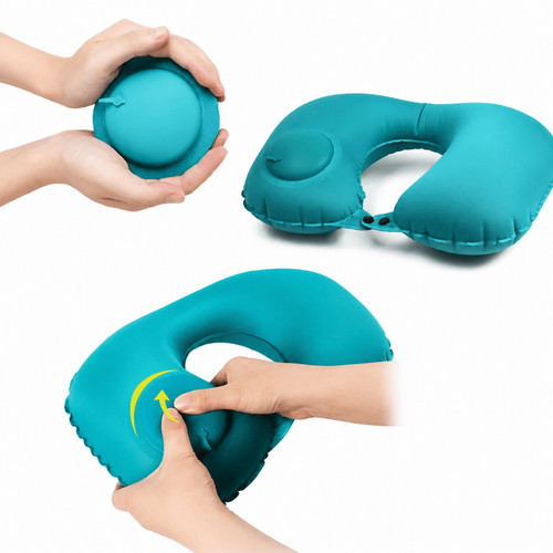 Travel neck pillow inflatable - neck,