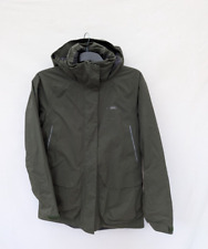 Musto Jacket Womens UK 10 Khaki Hood Parka Shooting Coat Hunting Burnham BR2