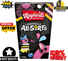 Maynards Bassetts Allsort Liquorice Sweets Gift Box, Assorted Liquorice 350g