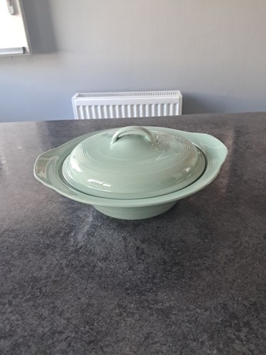 Woods ware beryl lidded - ware,