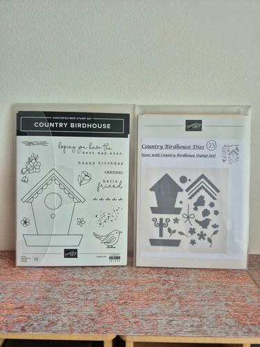 Stampin country birdhouse - stampin,