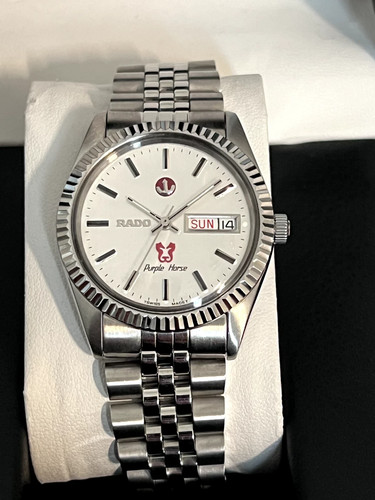 Rado purple horse white - white, dial