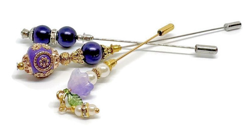 Handmade hat pins hijab - handmade,
