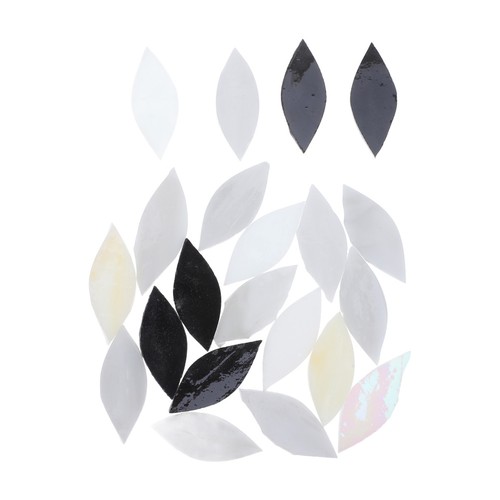 Set leaf tiles - 1, diy