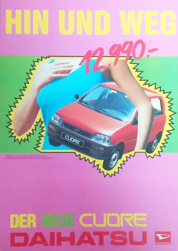 Daihatsu cuore brochure - cuore, 03/95