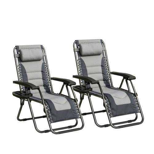 2pcs zero gravity chairs - zero,
