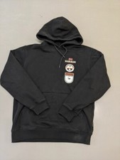 Napapijri Black Hoodie Medium Antarctica Badge Pullover