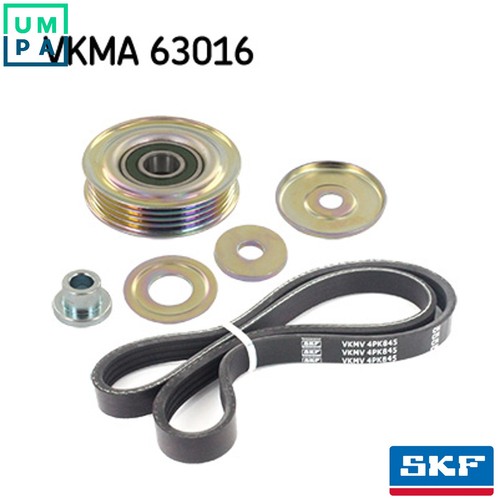 Vribbed belt set vkma - belt,