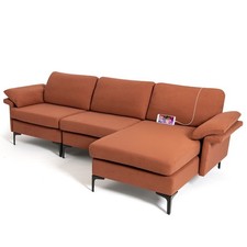 Modular L-Shaped 3-Seater Sofa