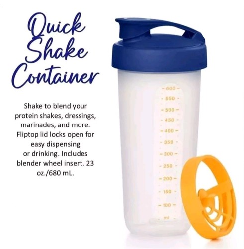 Tupperware quick shake 23oz - tupperware,