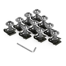 10x Aluminum M6x20mm