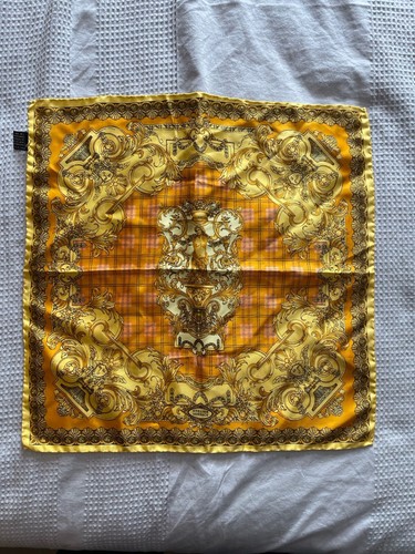 Versace silk arabesque square - versace,