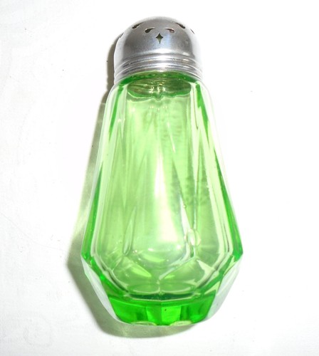 Vintage Uranium Green Glass