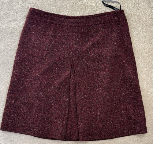 Hobbs burgundy fleck wool - burgundy,
