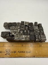 Letterpress Metal Print Blocks