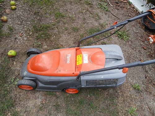 Flymo electric lawnmower made - flymo,