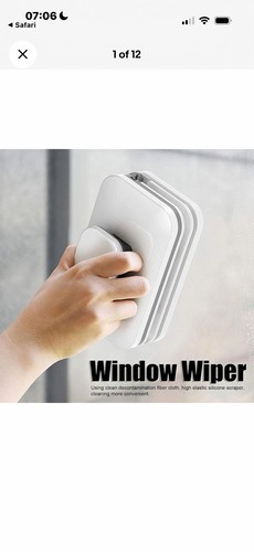 Magnetic window cleaner - magnetic, double