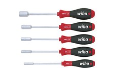 Wiha 01034 5 Piece SoftFinish® Nut Driver / Spinner / Runner Set 5.5-13mm