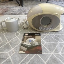 Swan STM100N Teasmade Rapid Water Boiler Reading light LCD Analogue Clock Alarm