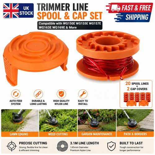 Strimmer line spool cap for - /,