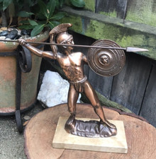 Vintage Copper Roman soldier