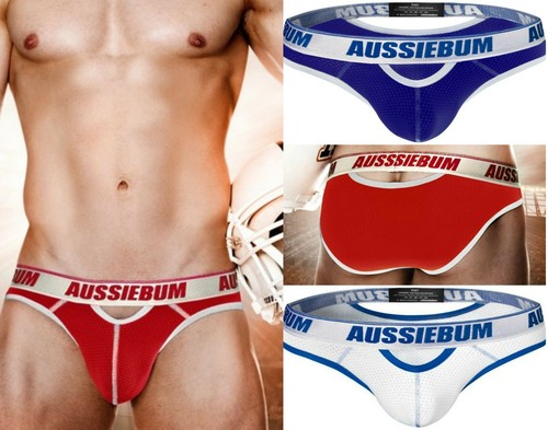 Aussiebum riot jock brief mesh - riot,