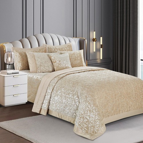 Luxury velvet bedspread - luxury,